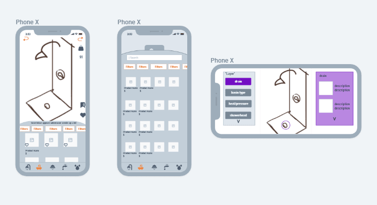 Low fidelity prototype